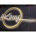 Hot sale popular 3d acrylic led sign out door backlit front lighting  3d sign channel letter logo sign